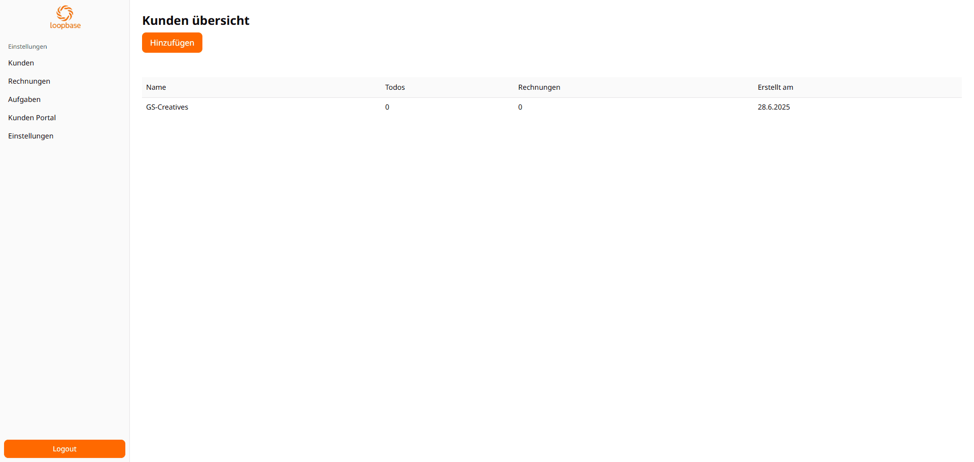 Kundenverwaltung, die einfach funktioniert. Preview